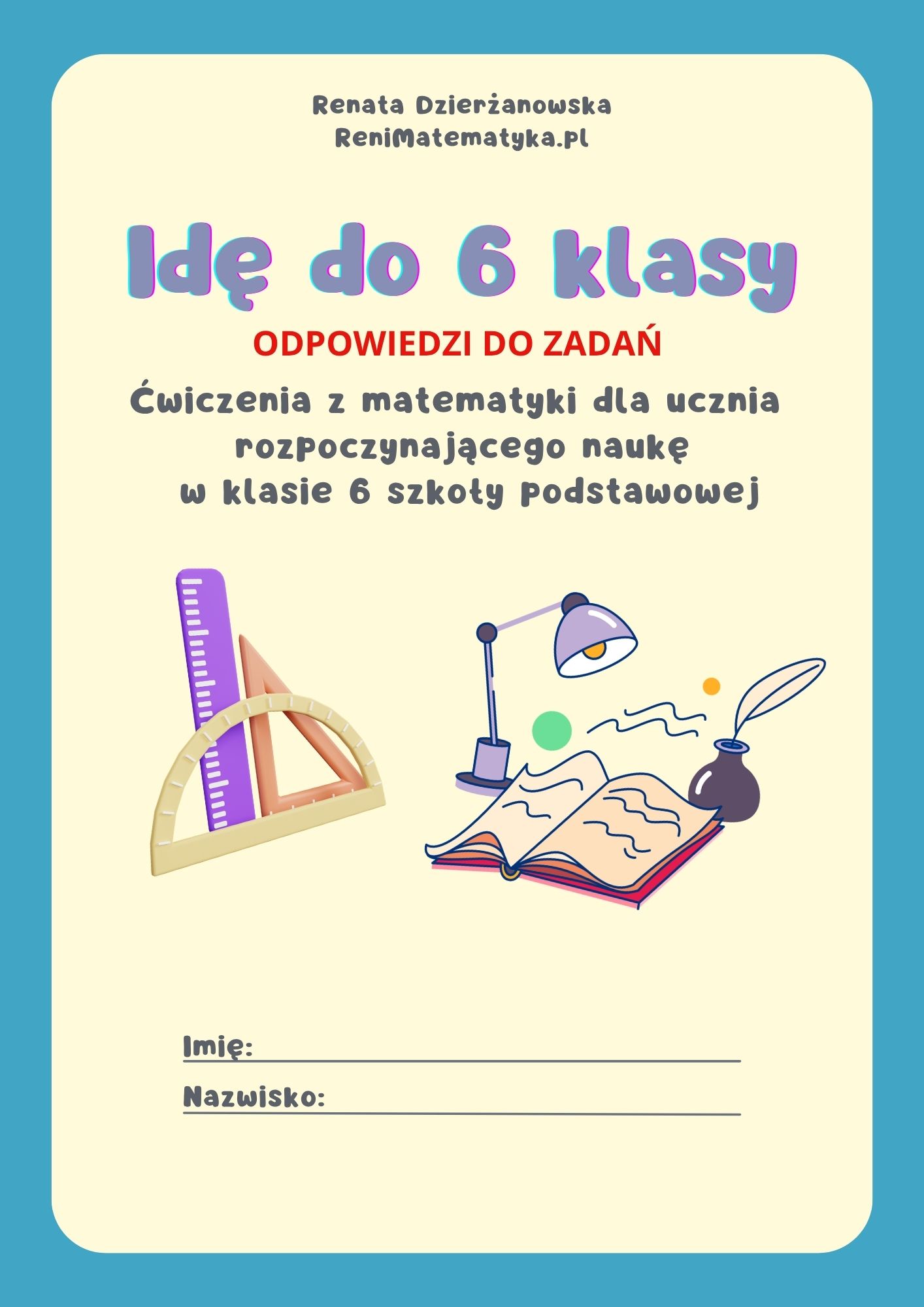 Idę do 6 klasy – odpowiedzi do ćwiczeń